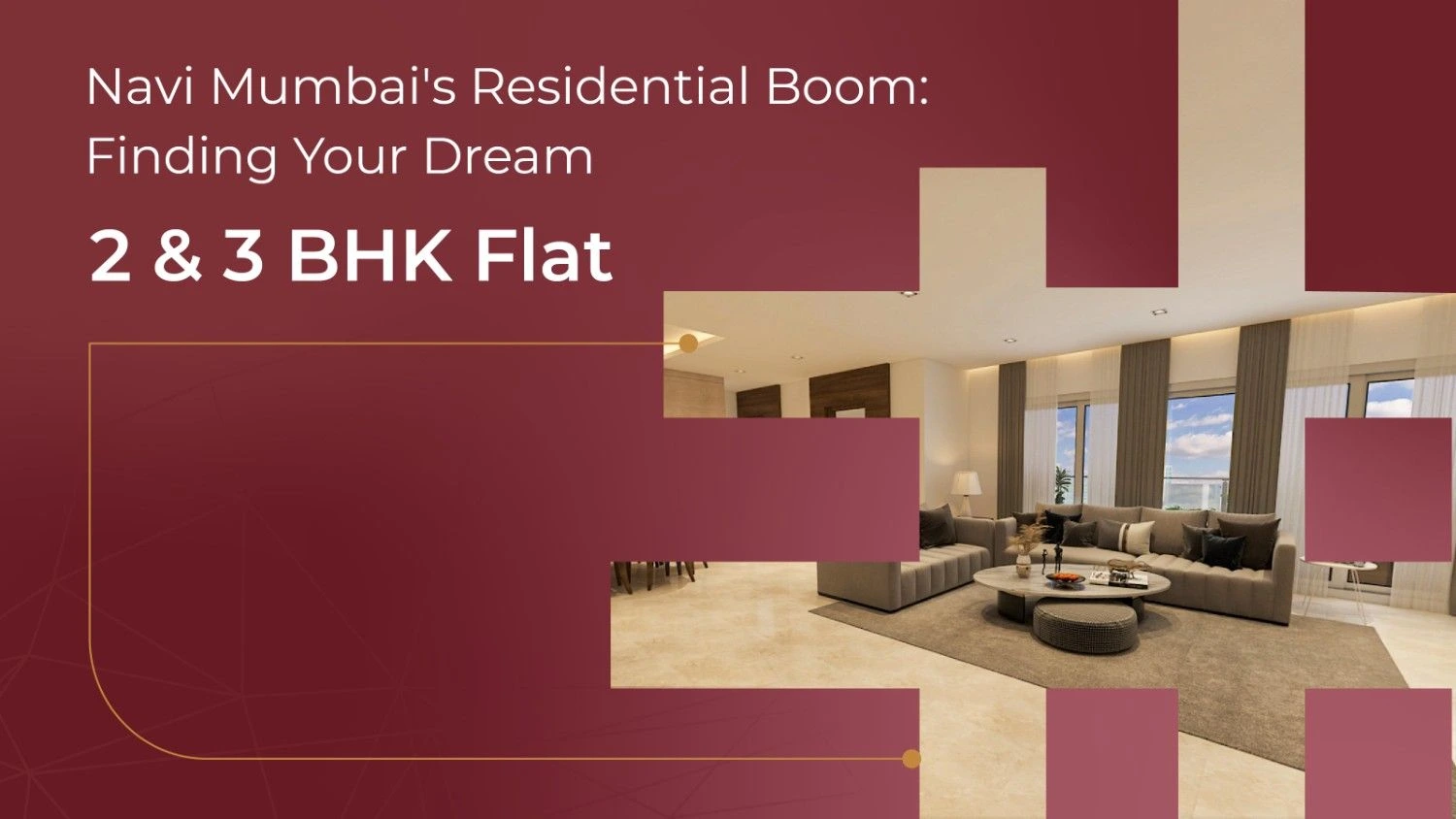 Navi Mumbai's Residential Boom: Finding Your Dream 2 & 3 BHK Flat