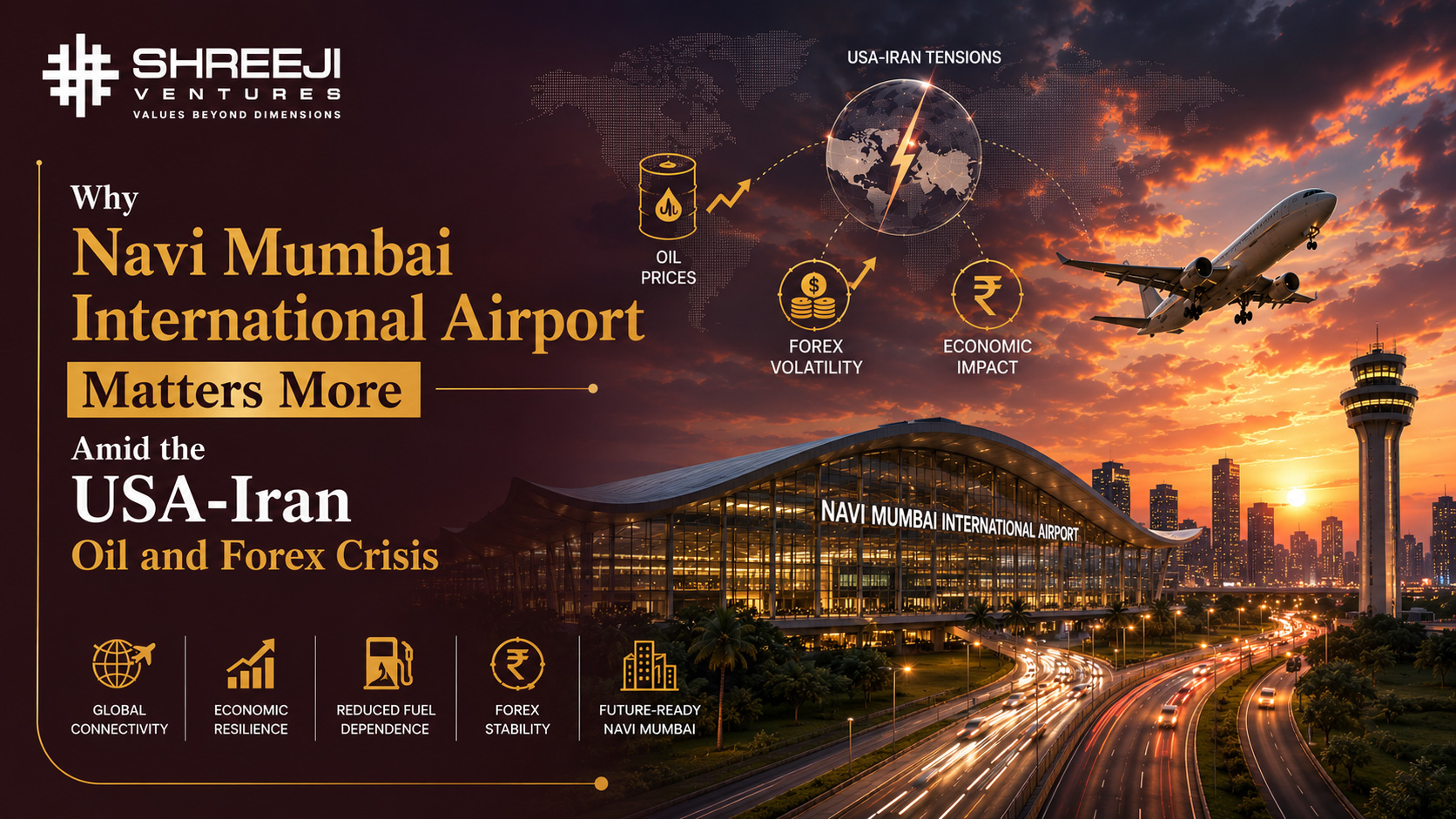Why Navi Mumbai International Airport Matters More Amid the USA-Iran Oil and Forex Crisis